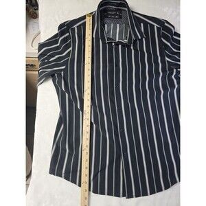 Denim‎ and Flowers Men's Size L Striped Shirt
